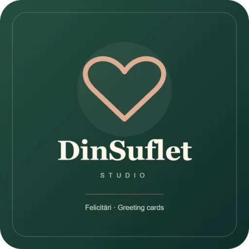 DinSuflet Studio — aplicație de felicitări cu poze și invitații digitale