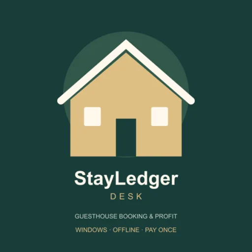 StayLedger Desk — rezervări și evidență pentru pensiuni — imagine de prezentare